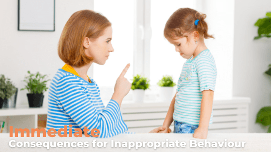 GUEST BLOG: Immediate Consequences for Inappropriate Behaviour